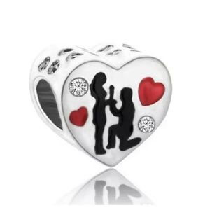 Crystal Yes I do Charm Fit Pandora Bracelet